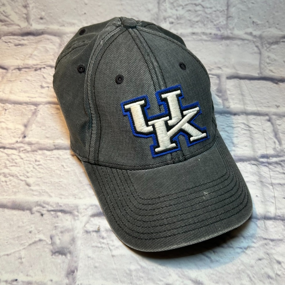 The Game Kentucky Wildcats Baseball Cap Unisex OSFA Charcoal Black Logo Outdoor